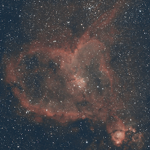 Heart Nebula Natural Colors